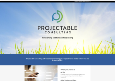 Projectable Consulting Home Page